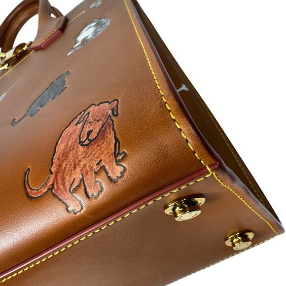 Louis Vuitton Catogram City Steamer bag MM cat tote Grace Coddington Rare L V - Picture 11 of 14